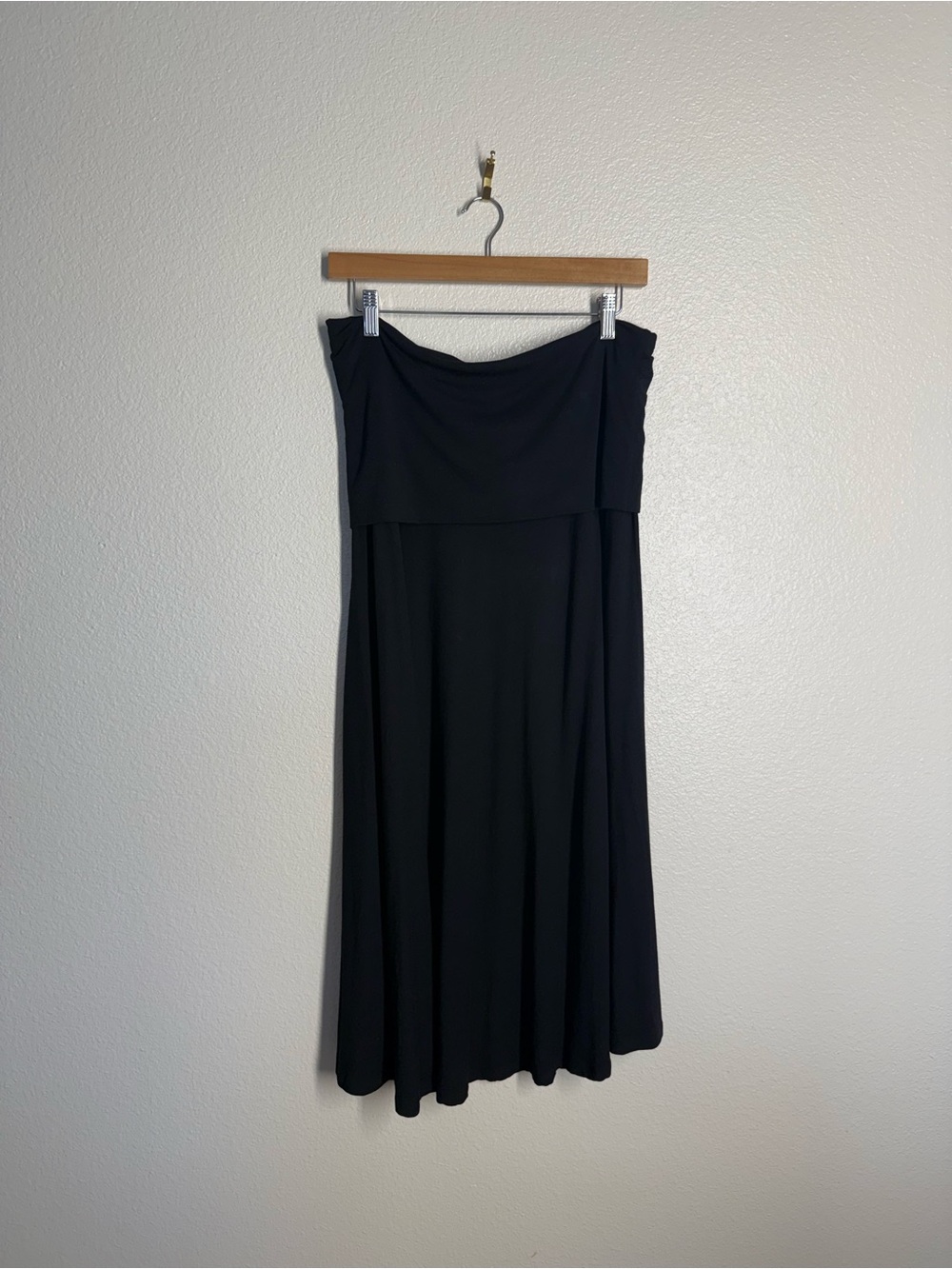INC International Concepts Black Maxi Skirt